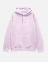 Loose Fit Baby Pink Hoodie