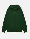 Loose Fit Forest Green Hoodie