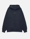 Loose Fit Navy Blue Hoodie
